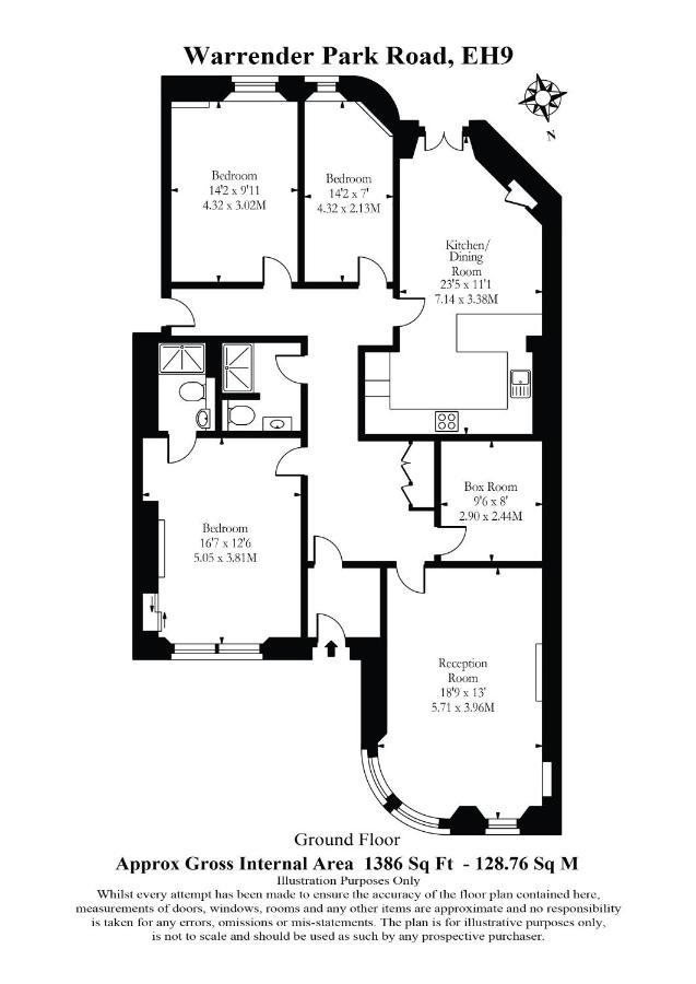 Stylish 3-Bedroom Edinburgh City Getaway المظهر الخارجي الصورة